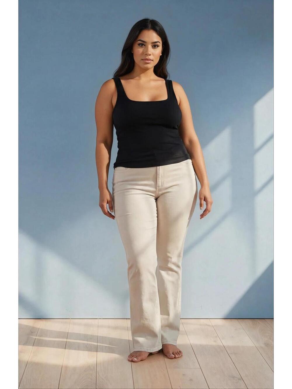 NWT Gloria Vanderbilt Women's Boot Cut Jeans w/Slimming Panel  size 12L